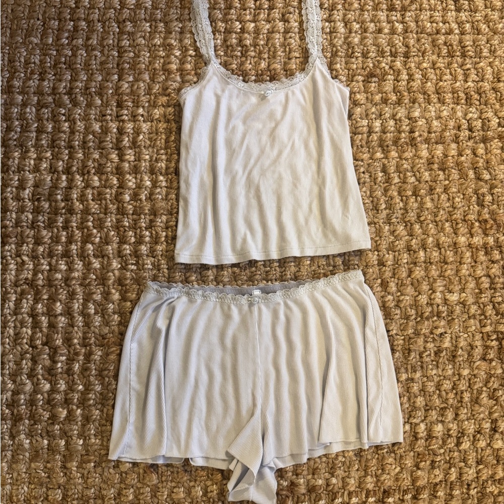 Skims Sleepwear Tank and Shorts Set